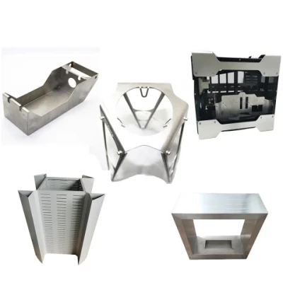 Custom Metal Sheets Laser Cutting Service Processing Metal Forming Anodized Titanium Stainless Steel Sheet Metal Parts