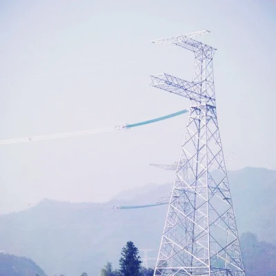 132kv Electricity Power Terminal Transmission Line Tower, Power Transmission Tower Price